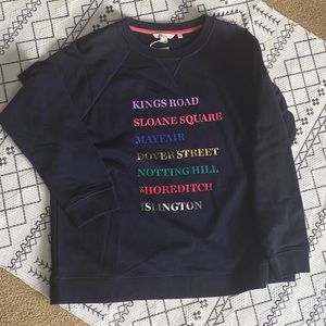 Boden London Crewneck Sweatshirt XL NWT